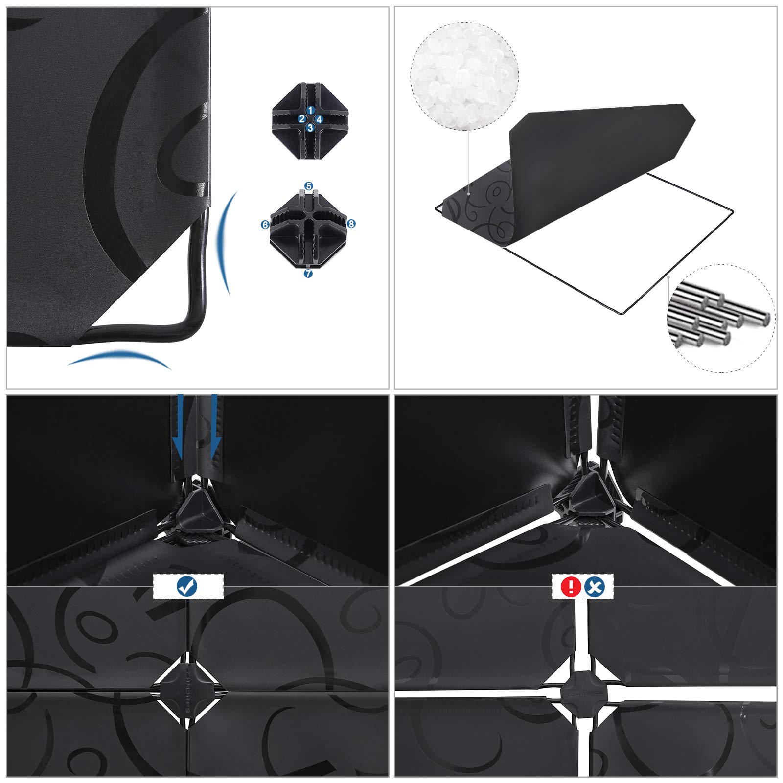 songmics-schuhschrank-lpc10h-10-ebenen-steckregal-48-x-36-x-105-cm-schwarz image 6