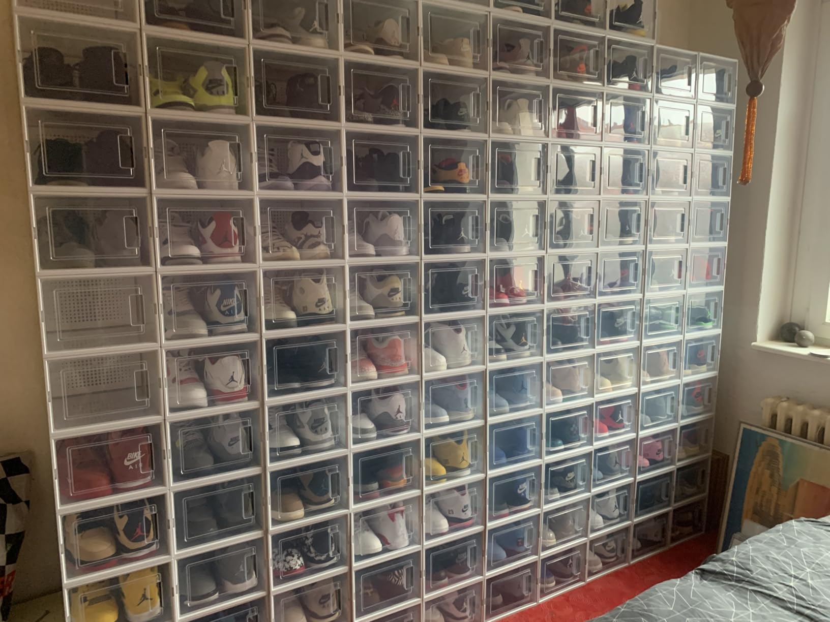 Passen auch große Schuhe