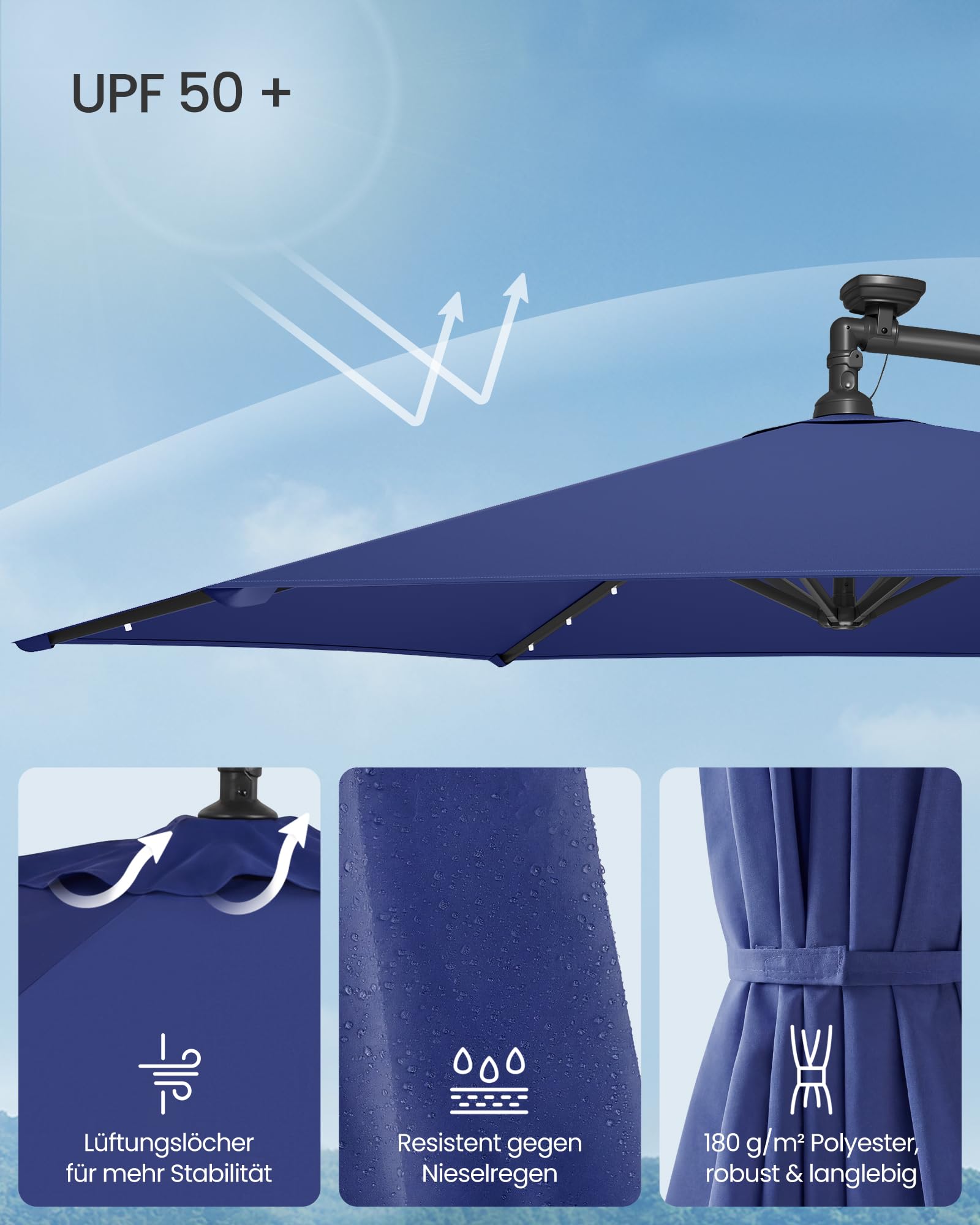 songmics-sonnenschirm-300-cm-mit-led-solar-beleuchtung-upf-50 image 4