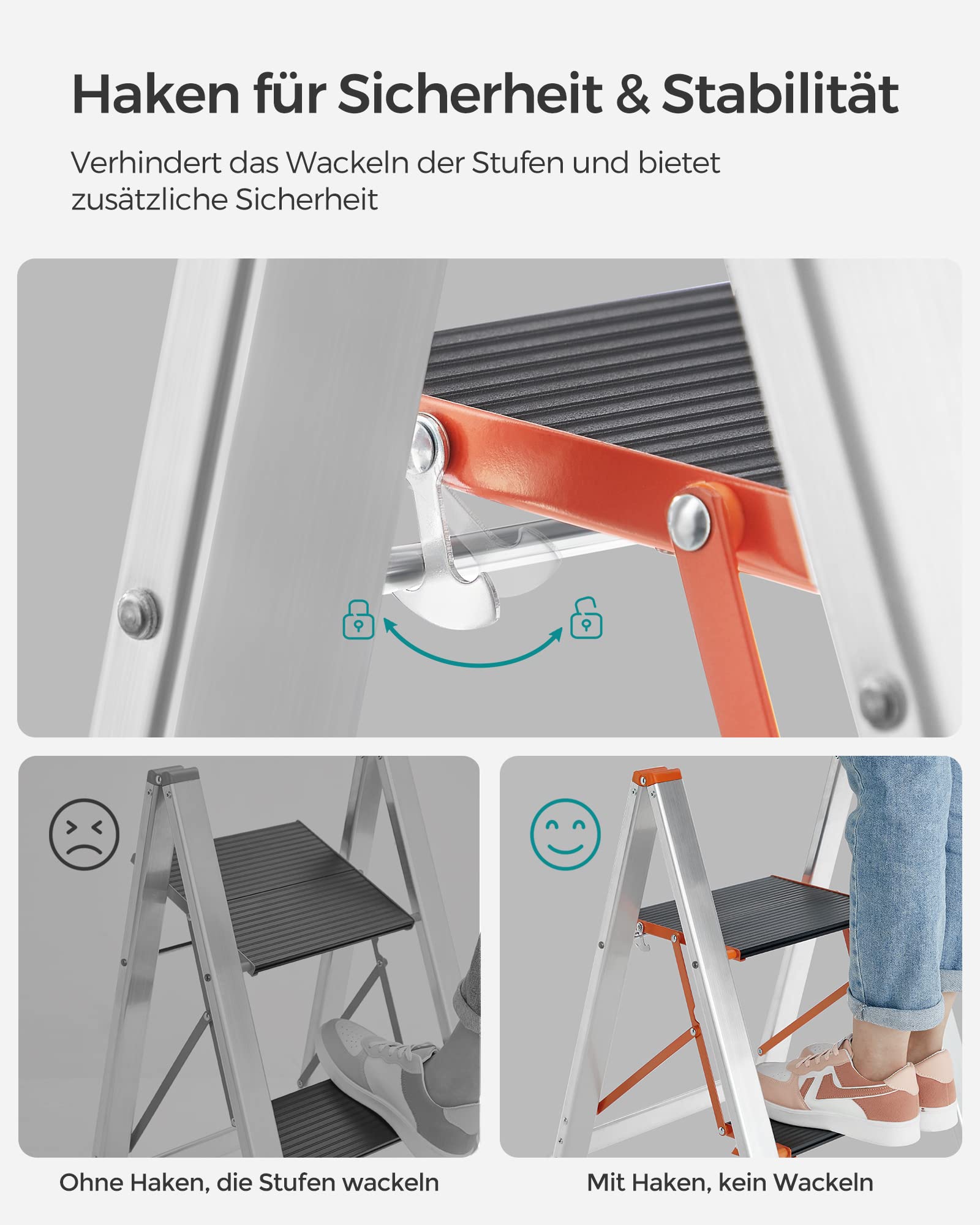 songmics-glt022b01-leiter-2-stufen-alu-silber-klappbar image 4