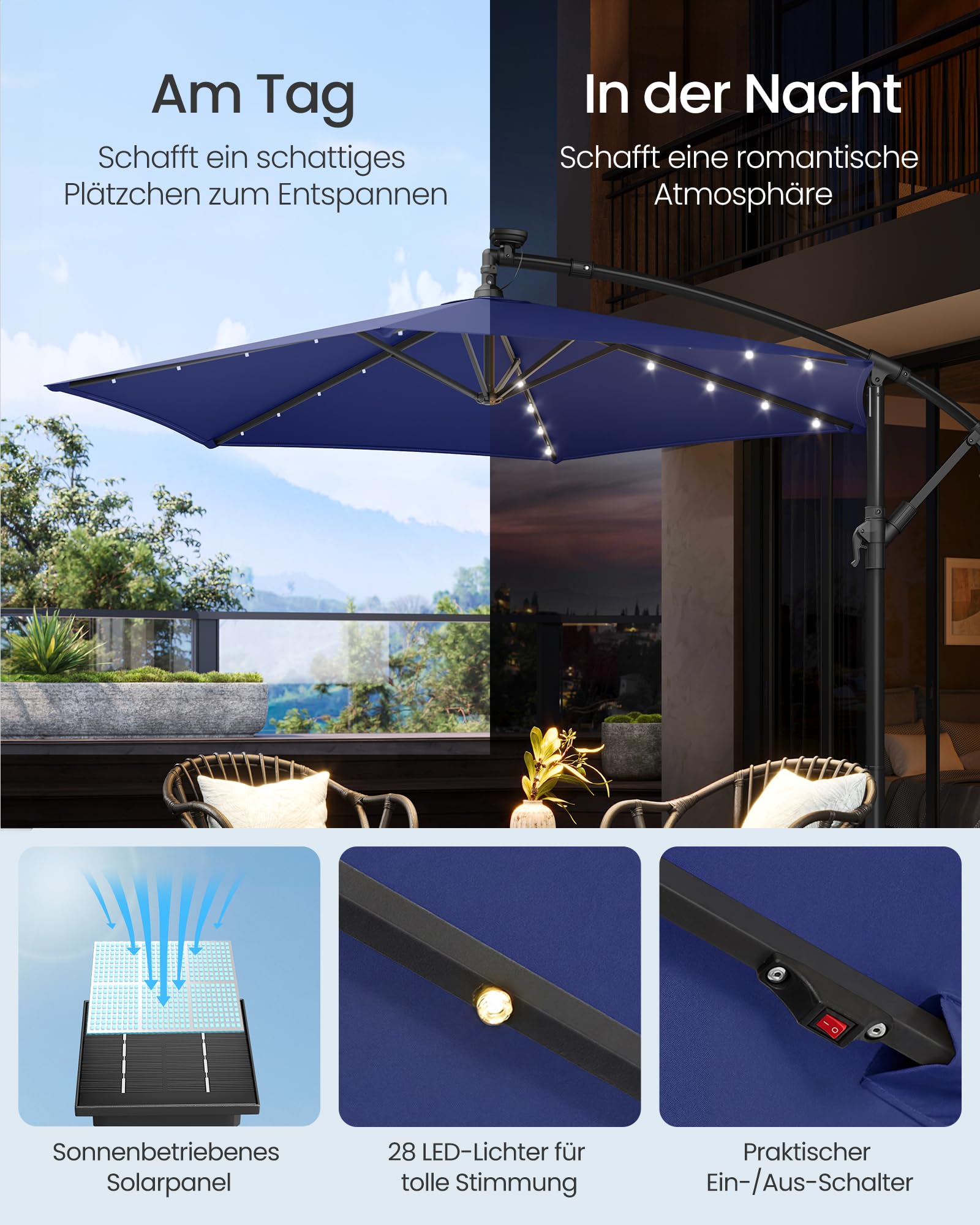 songmics-sonnenschirm-300-cm-mit-led-solar-beleuchtung-upf-50 image 3