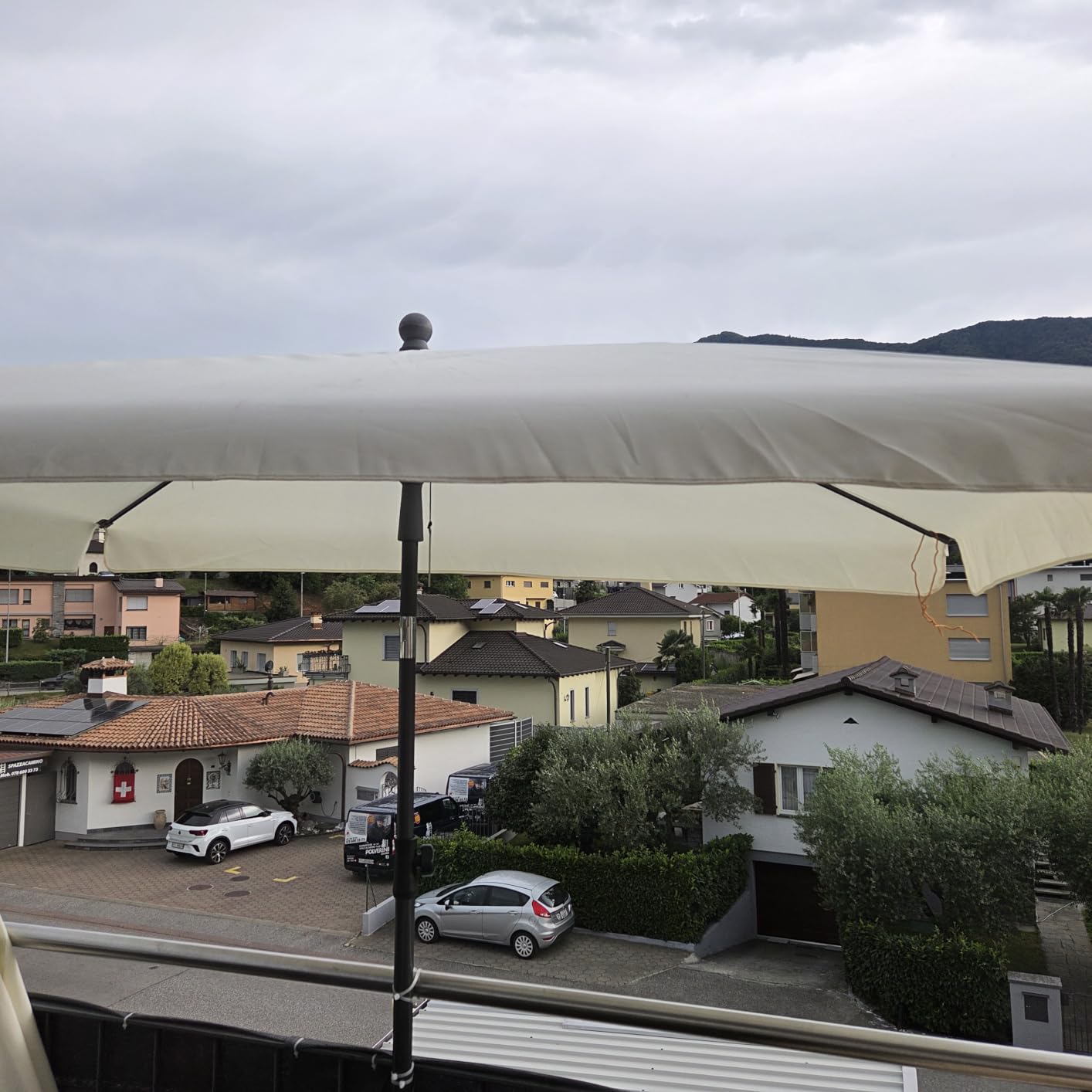 Endlich Schatten am Nachmittag