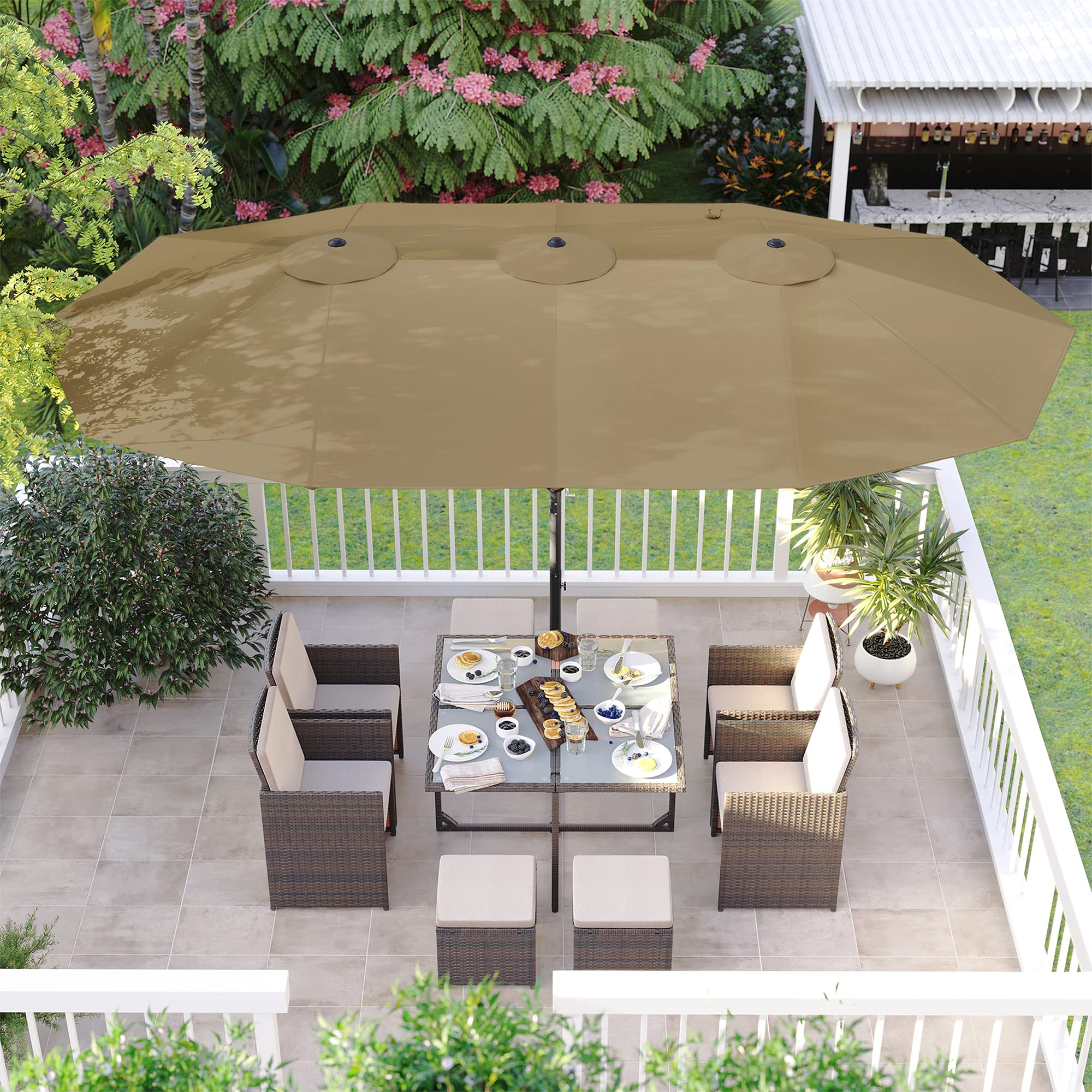 songmics-doppelsonnenschirm-gpu36br-460-x-270-cm-upf-50-taupe image 3