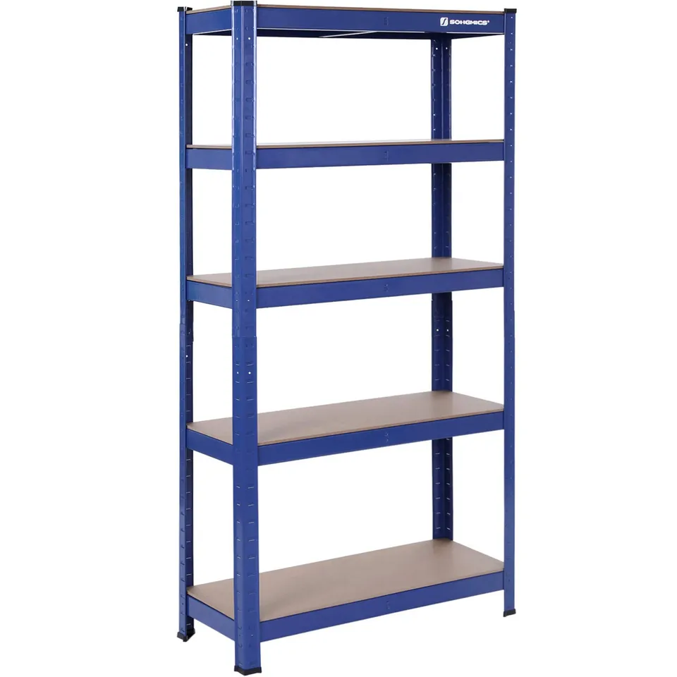 songmics-schwerlastregal-glr60q-2er-set-lagerregal-30x75x150-cm-5-b-den-bis-650- image 1