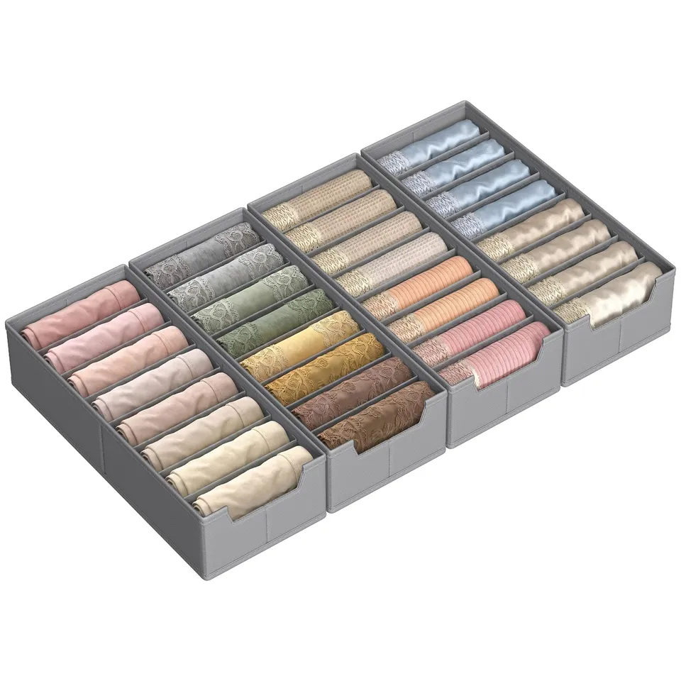 songmics-schubladen-organizer-rus014g01-4er-set-40-x-16-x-10-cm-taubengrau image 1