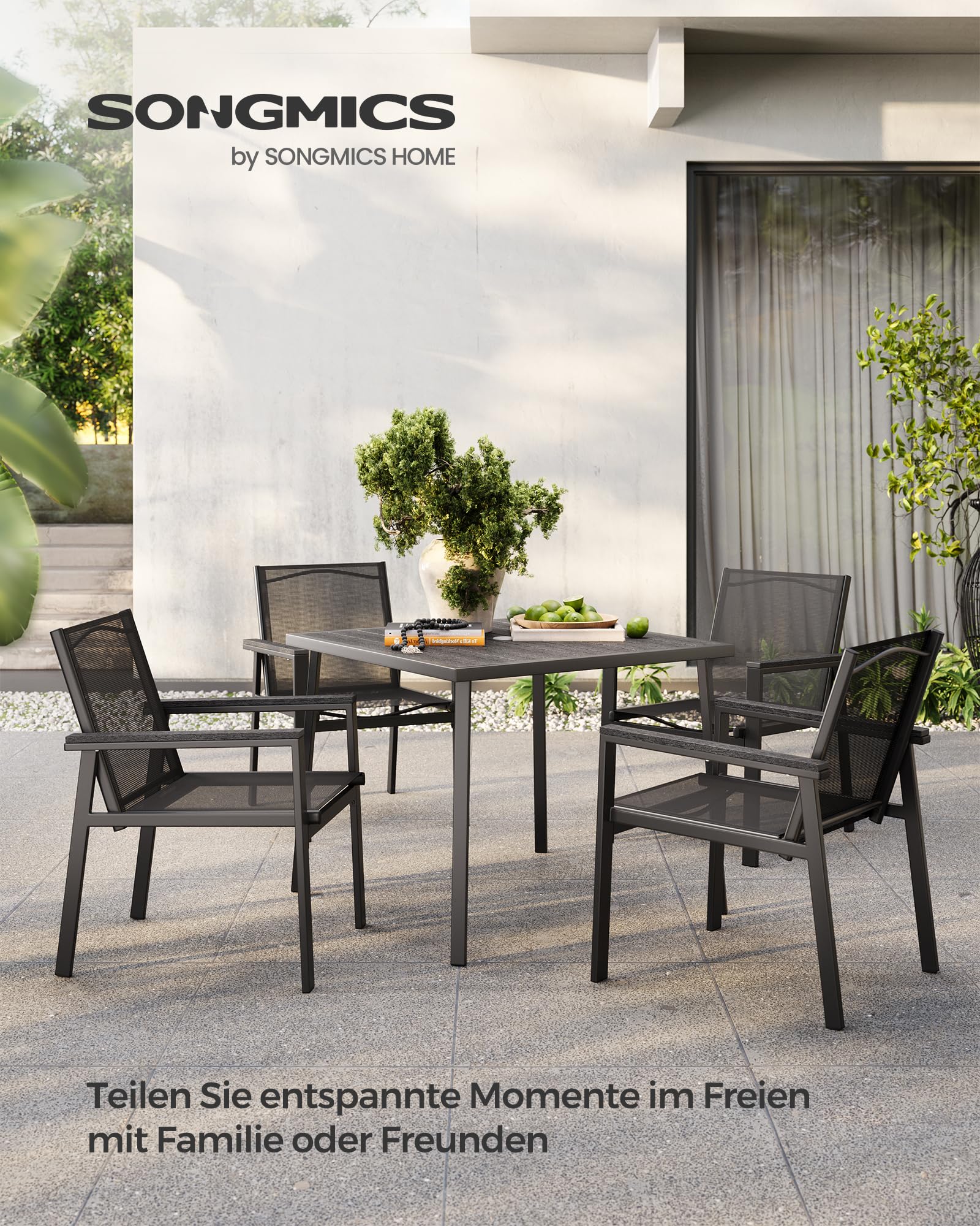 songmics-gartengarnitur-ggf045g01-4-1-4-st-hle-mit-tisch-anthrazitgrau-tintensch image 2