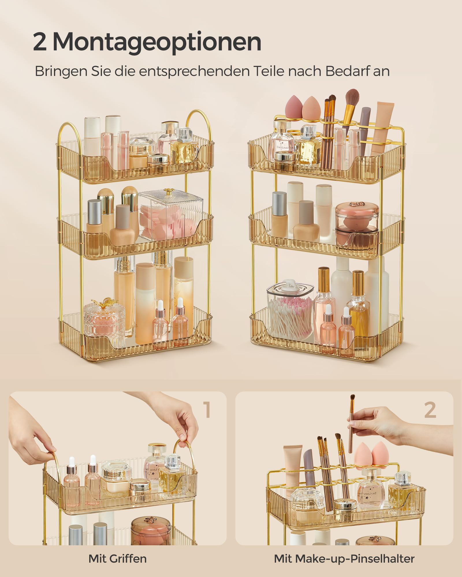 songmics-make-up-organizer-3-ebenen-champagnergold image 4