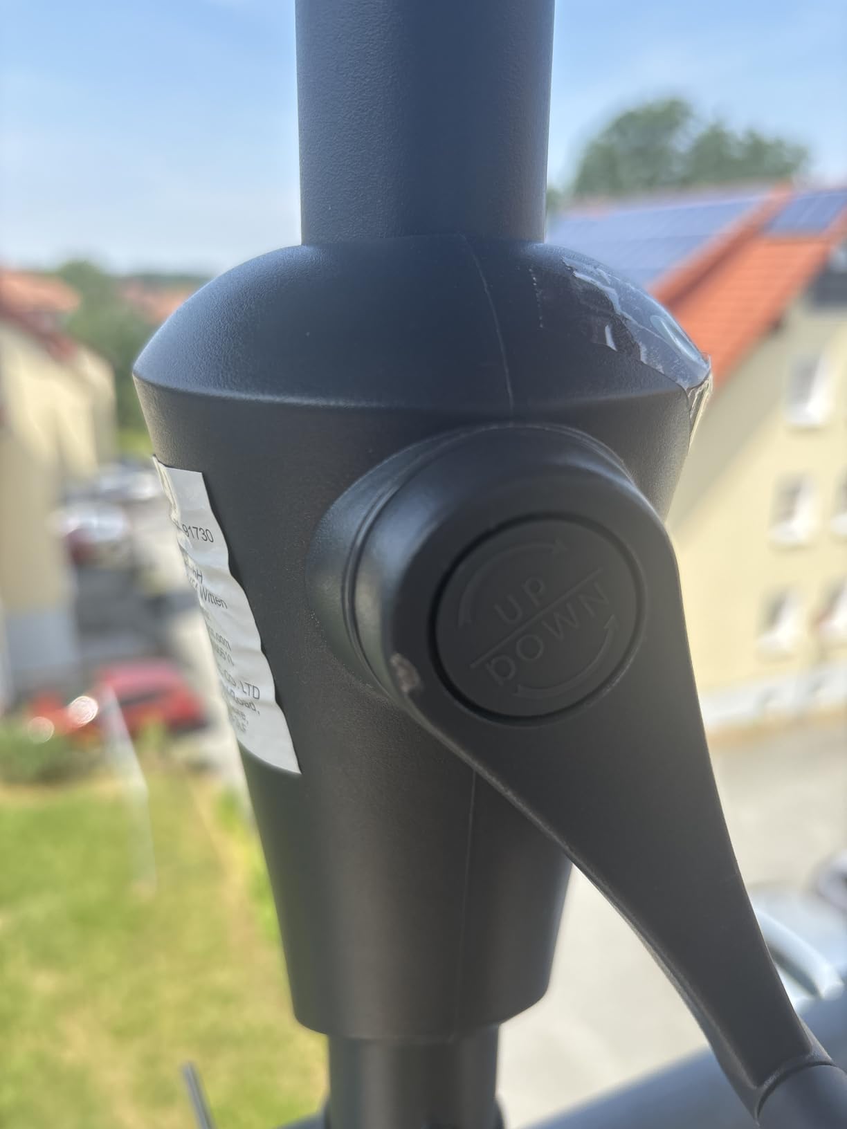 Licht gut, Stange kratzempfindlich