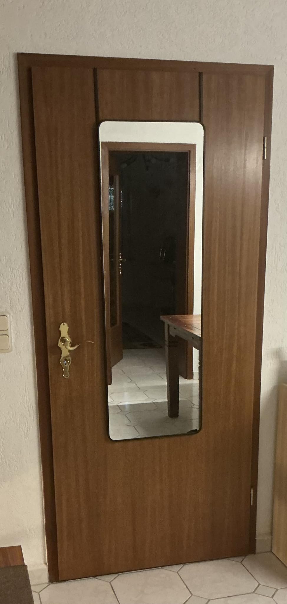 Super klares Spiegelbild