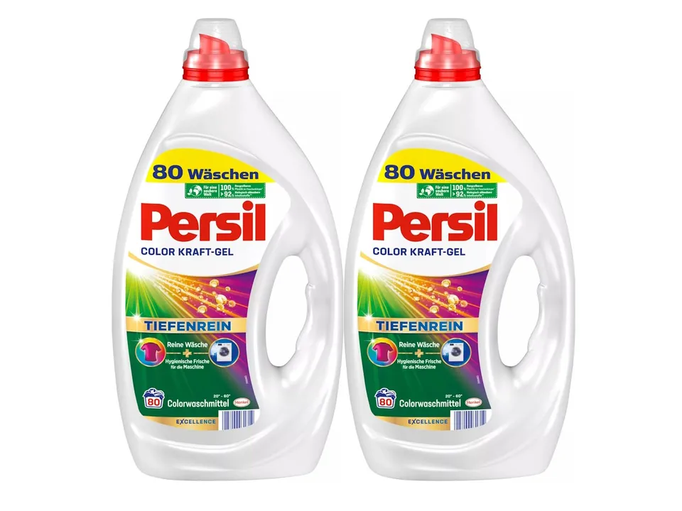 persil-color-kraft-gel-fl-ssigwaschmittel-2x-80-waschladungen image 1