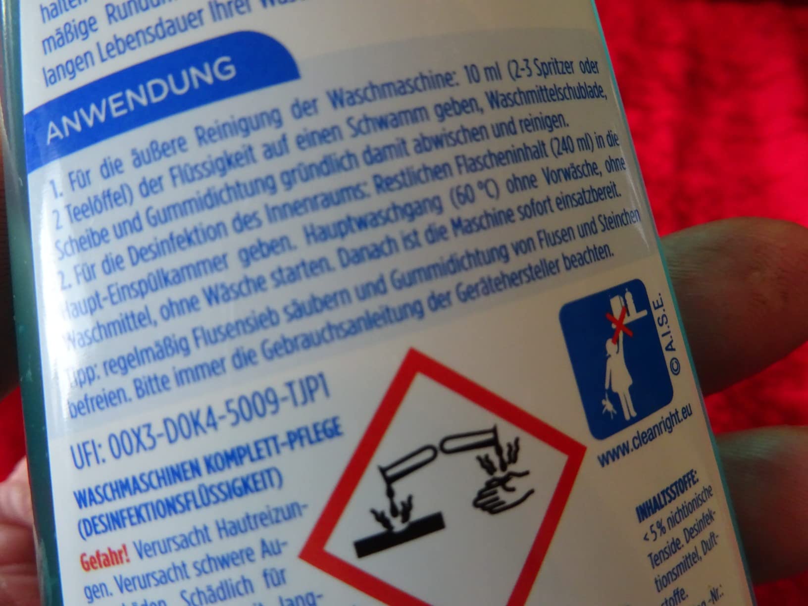 Wirkt gut, Verpackung nervt