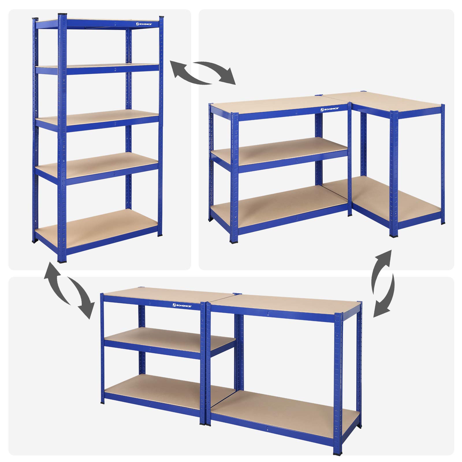 songmics-schwerlastregal-2er-set-40-x-90-x-180-cm-metall-875-kg-blau image 5