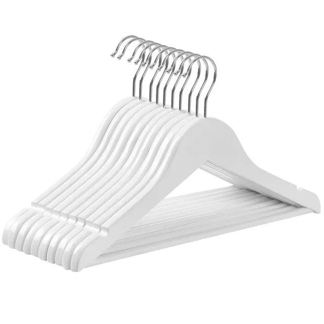 songmics-kinderkleiderb-gel-crw006w02-10-st-ck-holz-mit-aufh-ngestange-360-drehb image 1