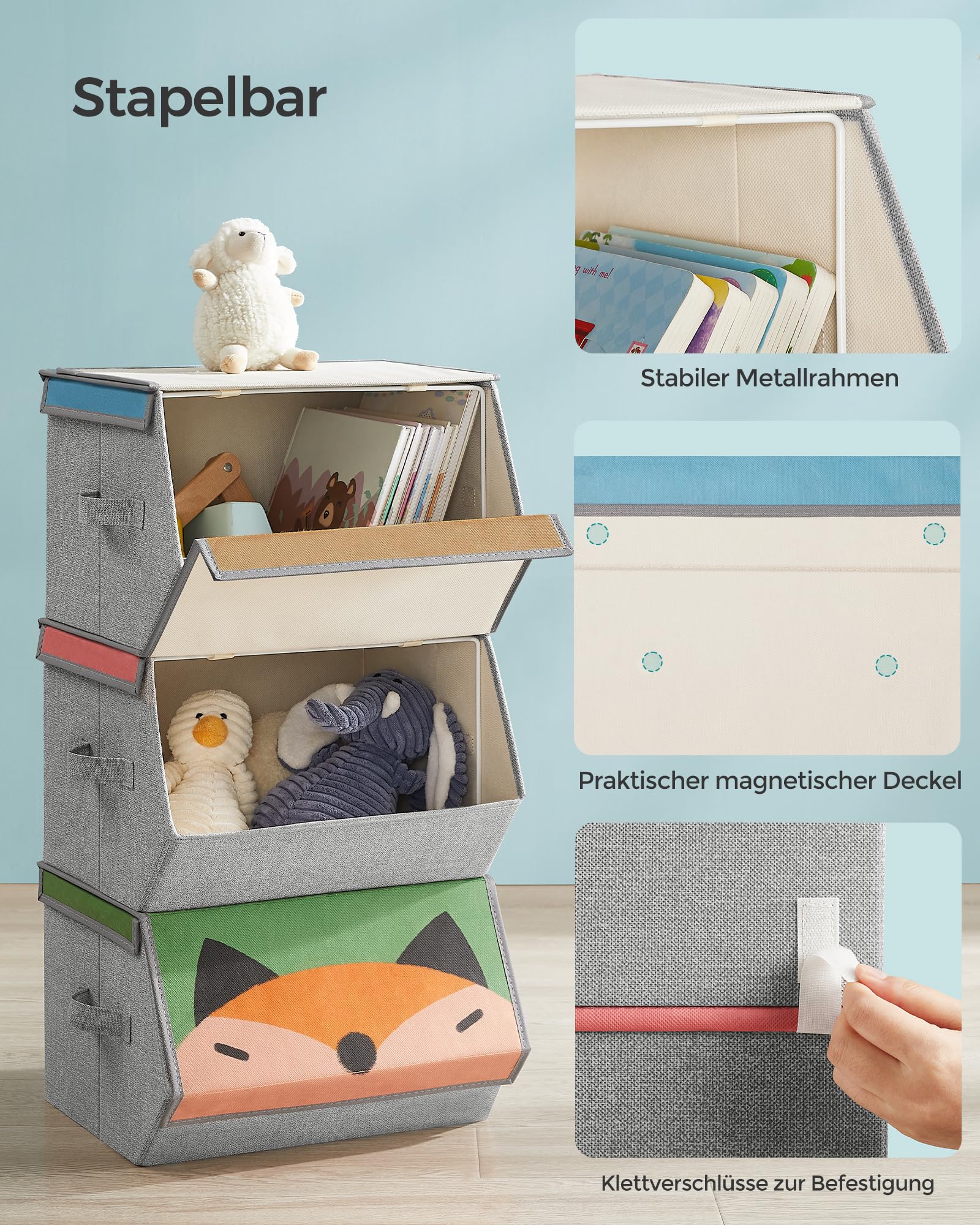 songmics-rfb760p03-aufbewahrungsboxen-3er-set-tier-motive image 4
