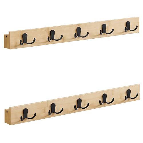 songmics-wandgarderobe-2er-set-lcr052n01-naturbeige-bambus-10-haken image 8