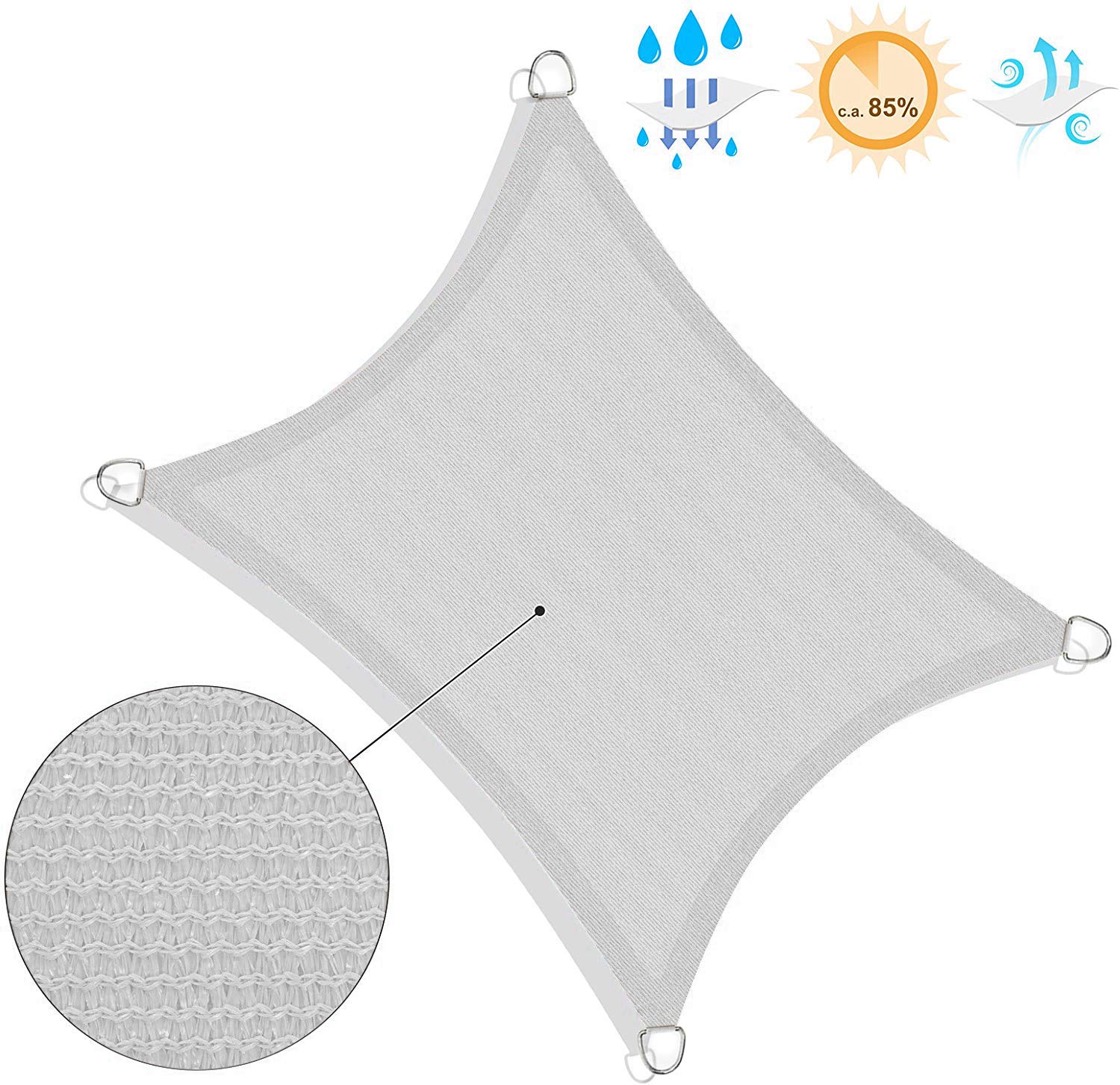 songmics-sonnensegel-gss35qy-3-x-5-m-rechteckig-aus-hdpe-gewebe-hellgrau image 4