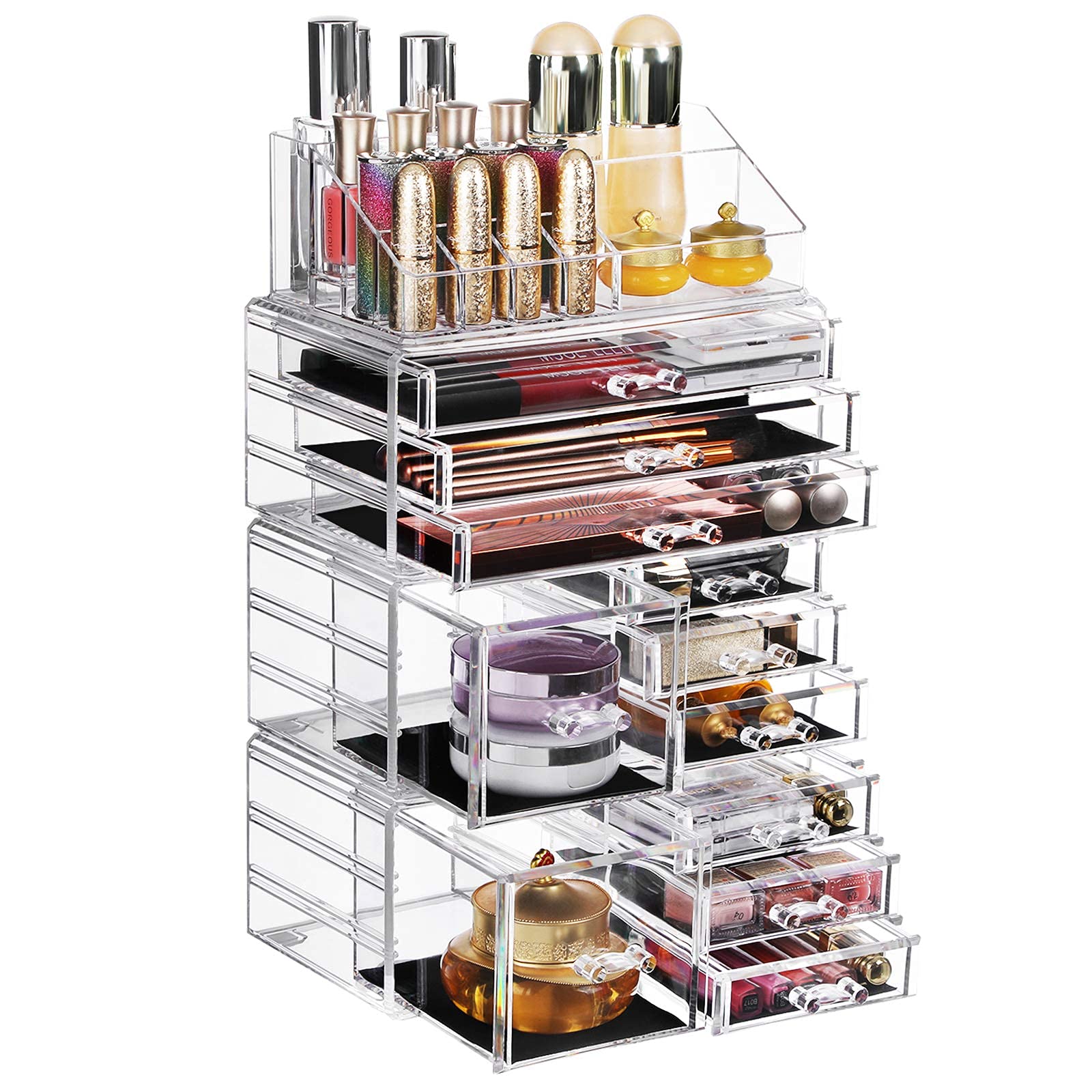 songmics-make-up-organizer-xxl-4in1-transparent-11-schubladen image 8