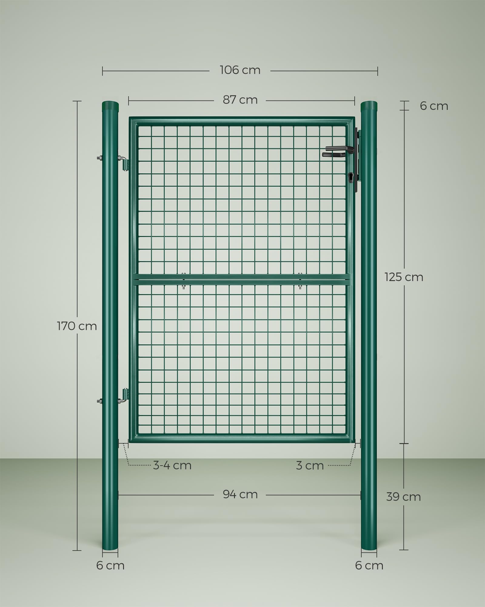 songmics-gartentor-ggd175g-gartent-r-verzinkter-stahl-gr-n-t-r-87-x-125-cm image 6