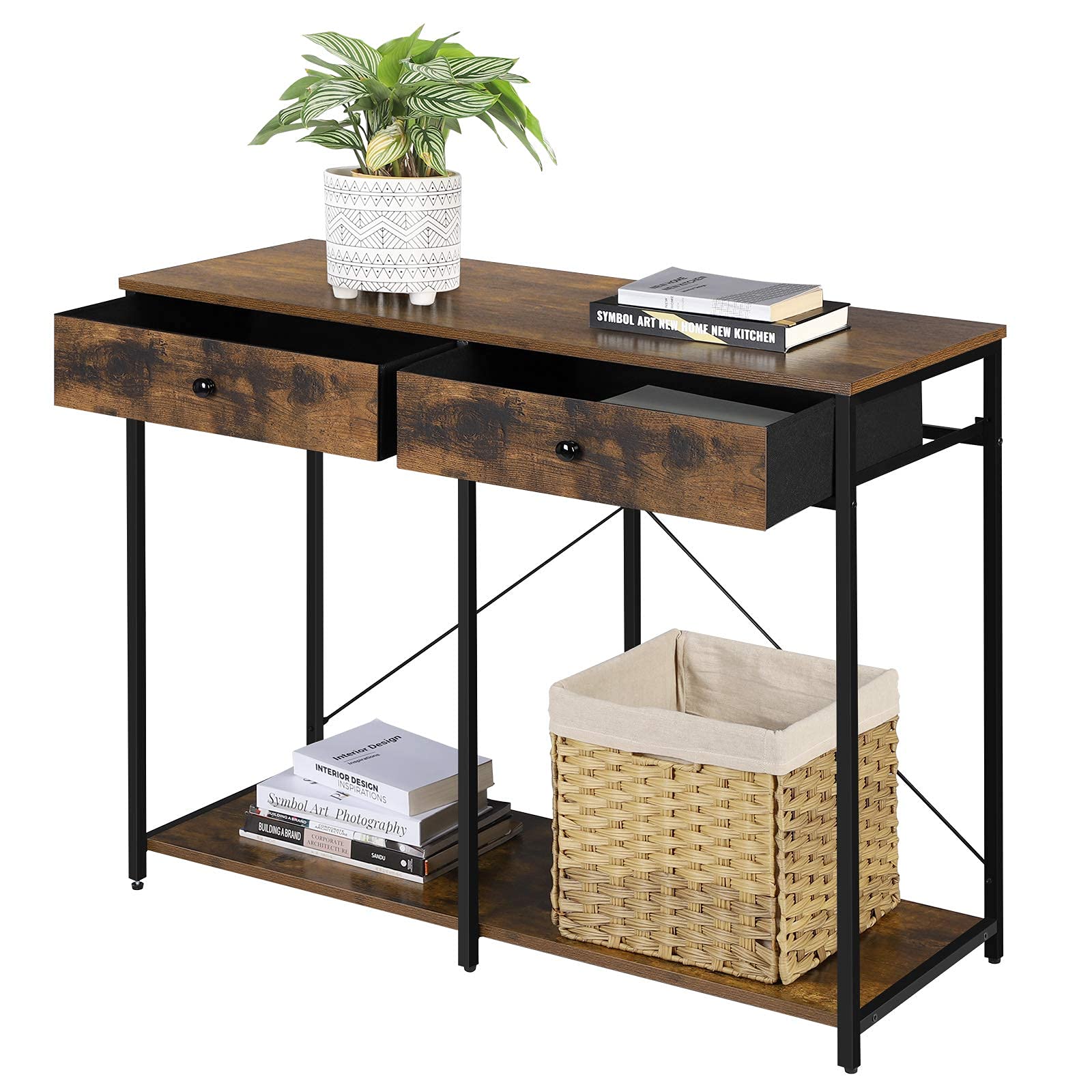 songmics-konsolentisch-lgs022b01-beistelltisch-im-industrie-design-mit-2-stoffsc image 6