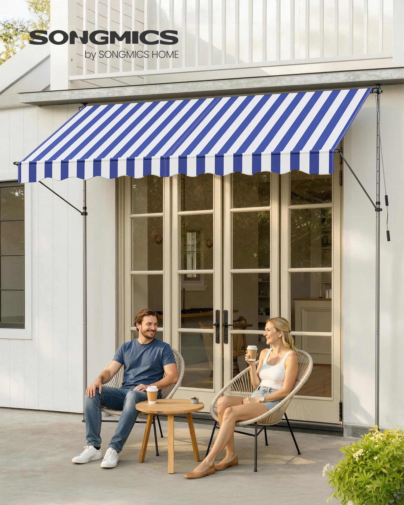 songmics-klemmmarkise-gsa302qz01-300-x-120-cm-balkonmarkise-blau-wei image 2