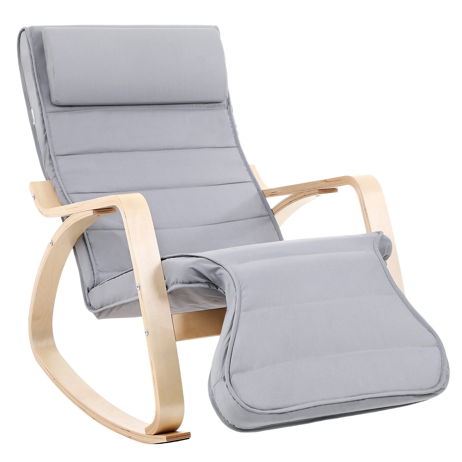songmics-schaukelstuhl-lyy42g-relaxstuhl-hellgrau-125-x-67-x-91-cm image 1