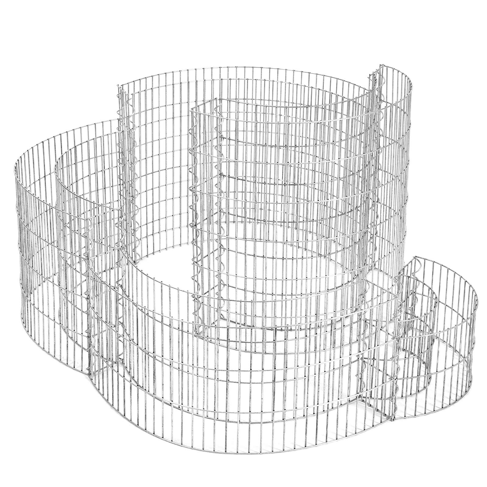 songmics-gabione-schneckenform-ggb562-110x110x60-cm image 1