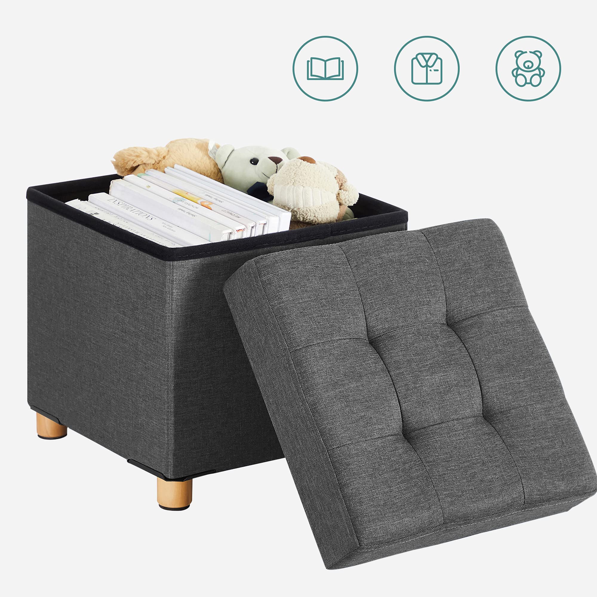 songmics-sitzhocker-lsf14gyz-mit-stauraum-38-x-38-cm-bis-300-kg-schiefergrau image 8