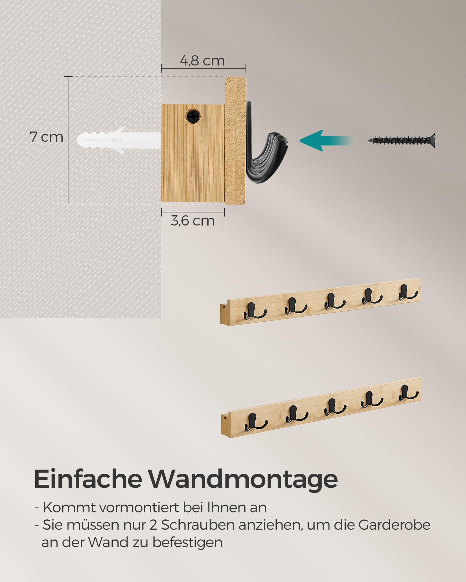 songmics-wandgarderobe-2er-set-lcr052n01-naturbeige-bambus-10-haken image 7