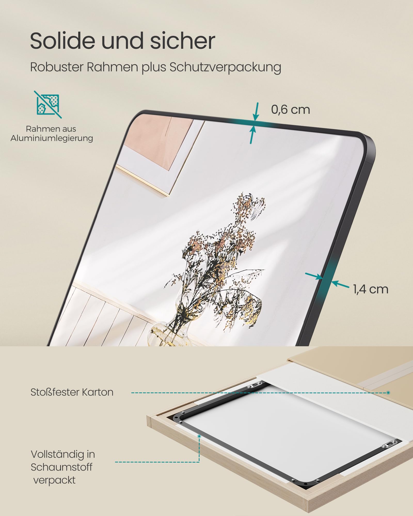 songmics-ganzk-rperspiegel-160-x-50-cm-aluminiumrahmen-tintenschwarz-lfm030b01 image 6