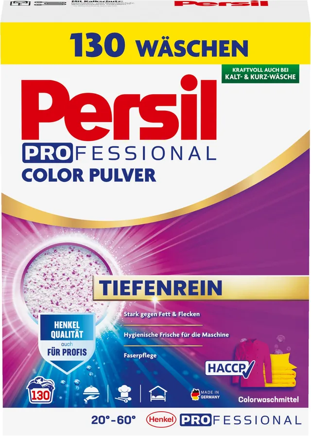 persil-professional-color-pulver-tiefenrein-130-wl-colorwaschmittel image 1