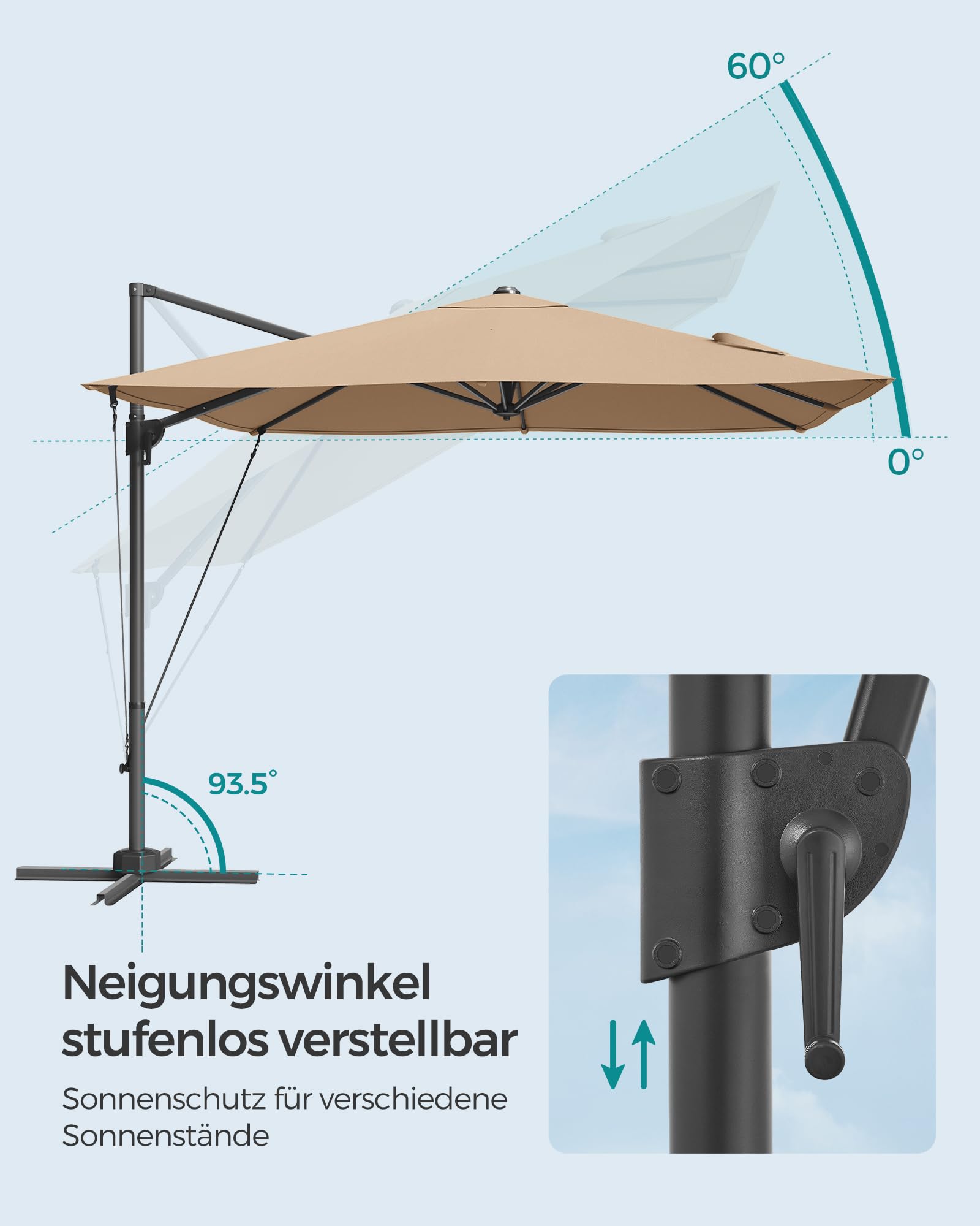 songmics-gpu057k01-ampelschirm-270-x-270-cm-kamelbraun image 6