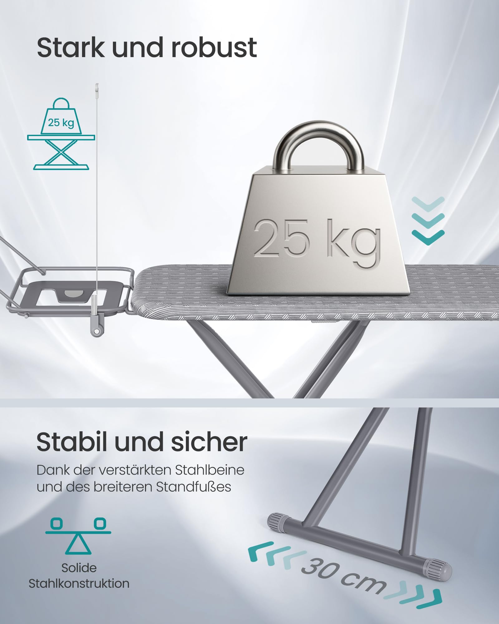 songmics-b-gelbrett-122-x-38-cm-h-henverstellbar-klappbar image 3