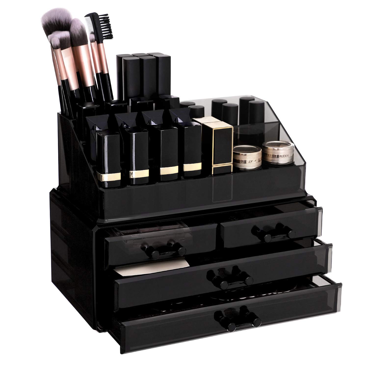songmics-kosmetik-organizer-jka007bk-acryl-schwarz-medium image 7