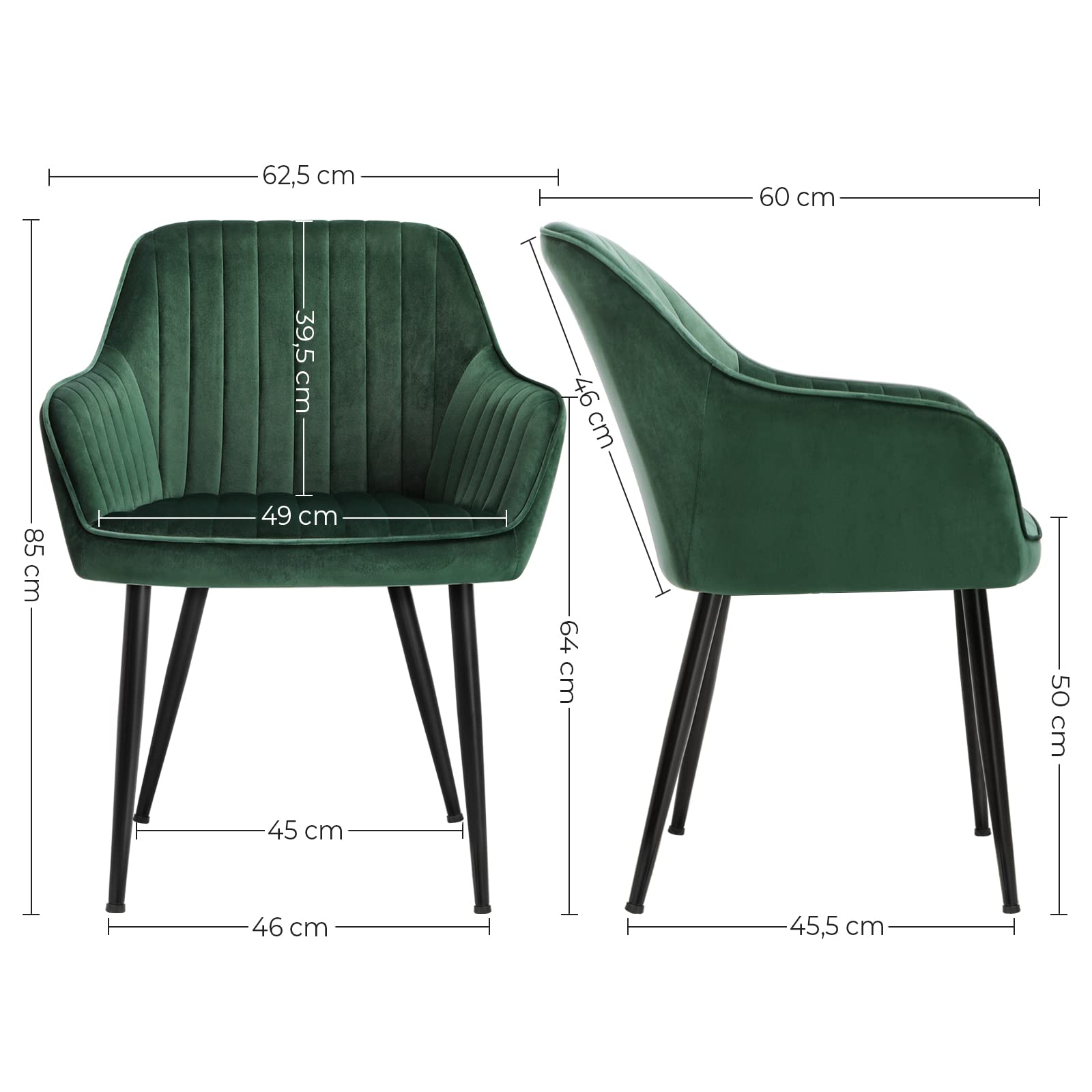 songmics-esszimmerstuhl-ldc087c01-samt-loungesessel-gr-n image 3