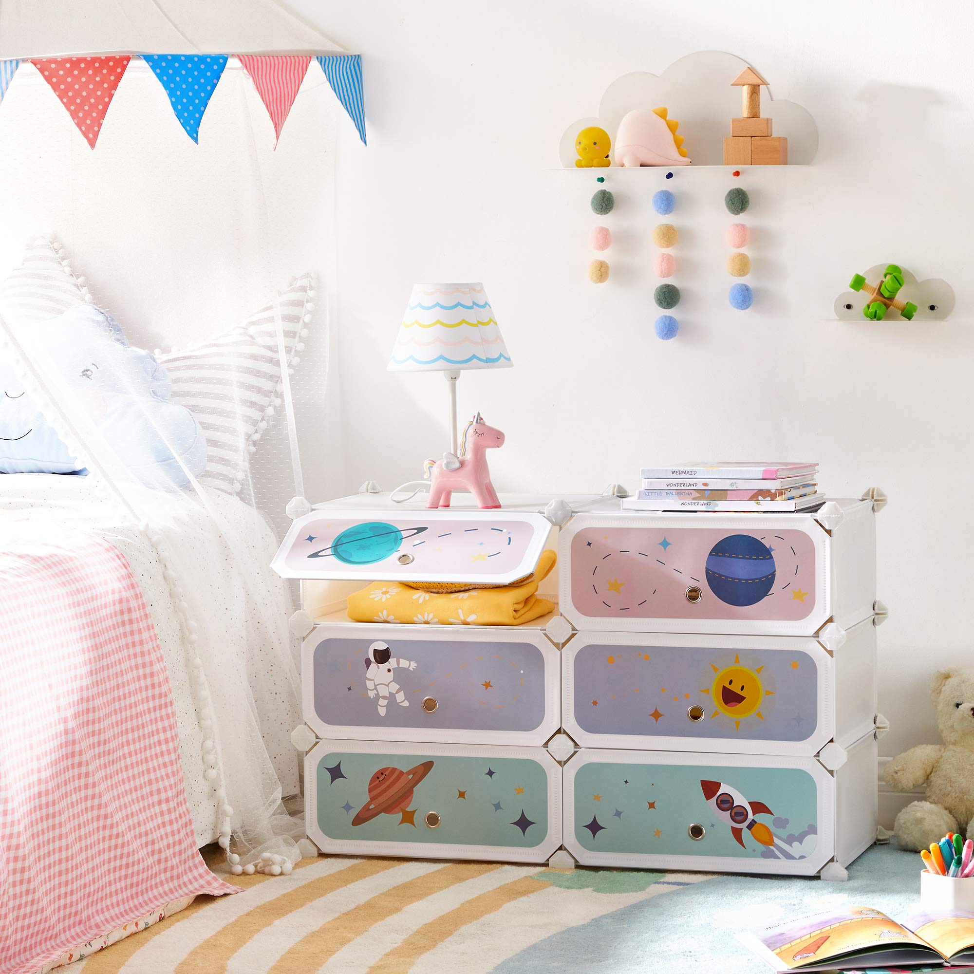 songmics-kinderschuhregal-lpc904w01-schuhschrank-6-f-cher-wei image 2