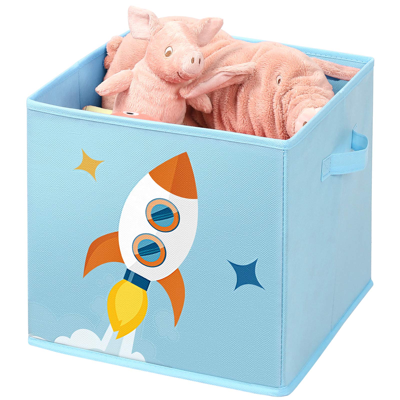 songmics-aufbewahrungsboxen-rfb001b03-3er-set-30x30x30-cm-weltall-blau image 8