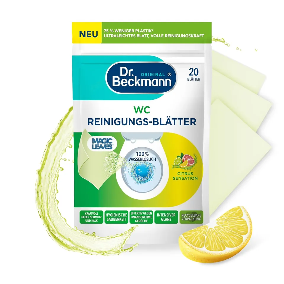 dr-beckmann-wc-reinigungs-bl-tter-citrus-sensation-20-bl-tter image 1