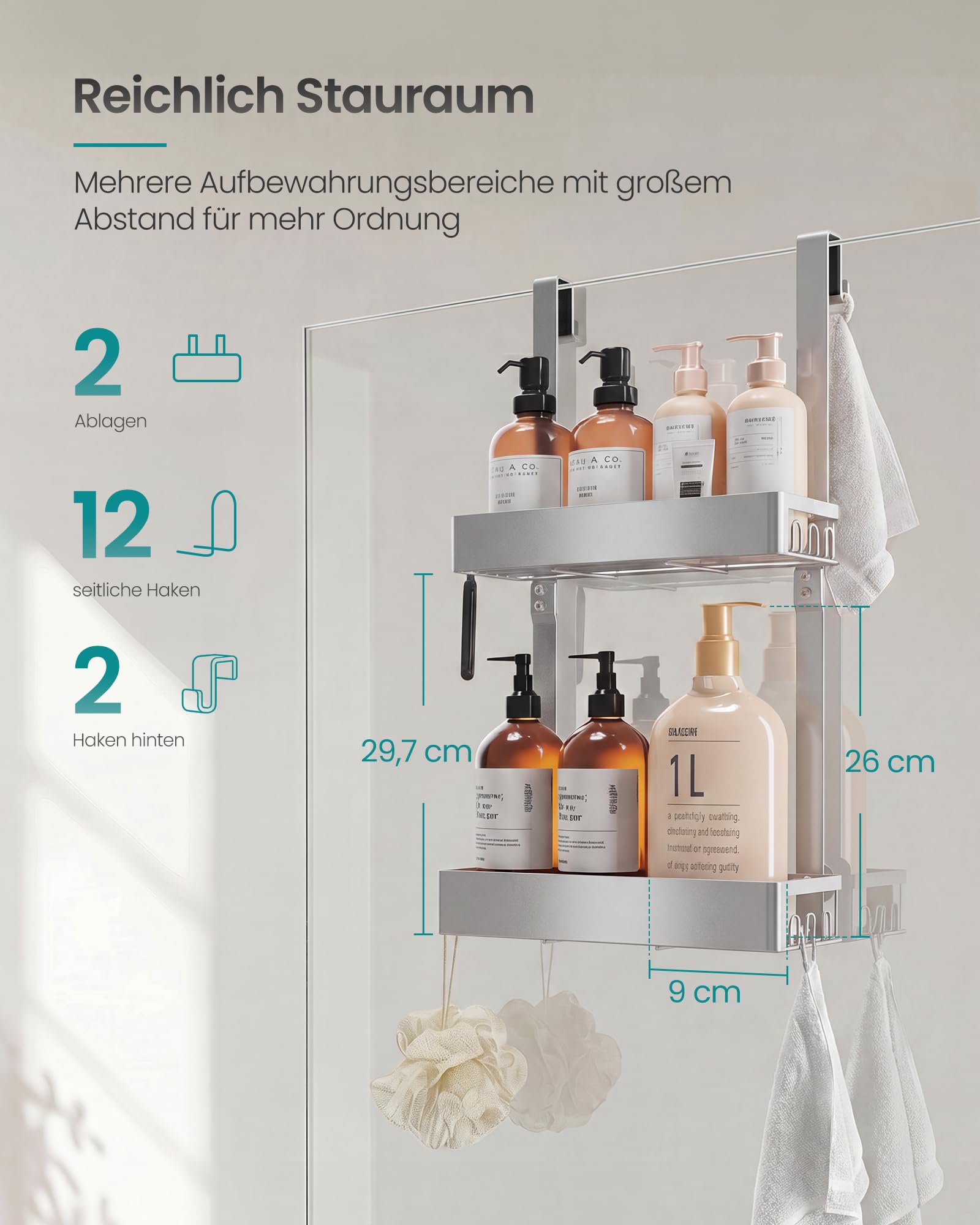 songmics-duschablage-ohne-bohren-2-ebenen-zum-h-ngen-silber image 4
