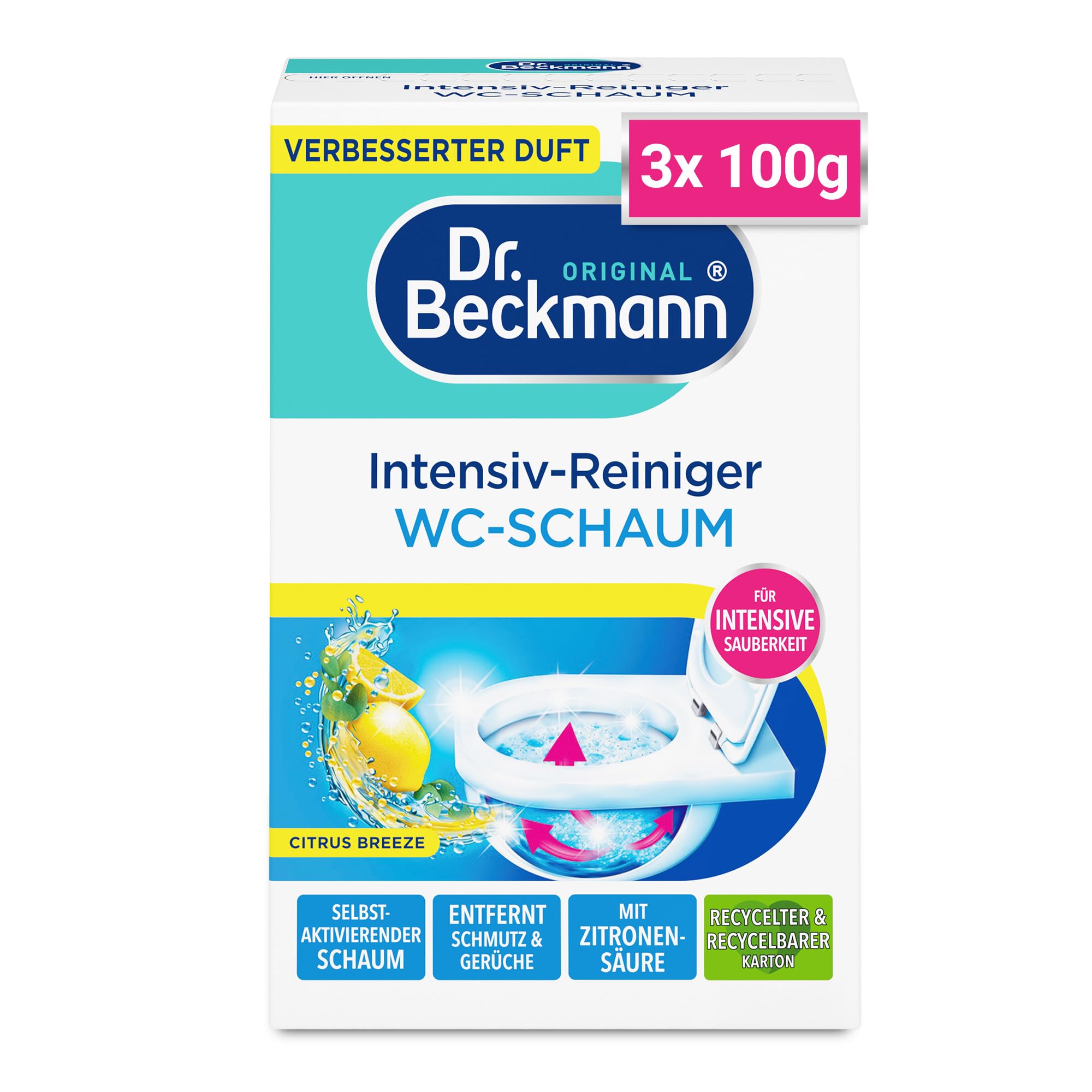 dr-beckmann-intensiv-reiniger-wc-schaum-citrus-3-x-100-g image 1