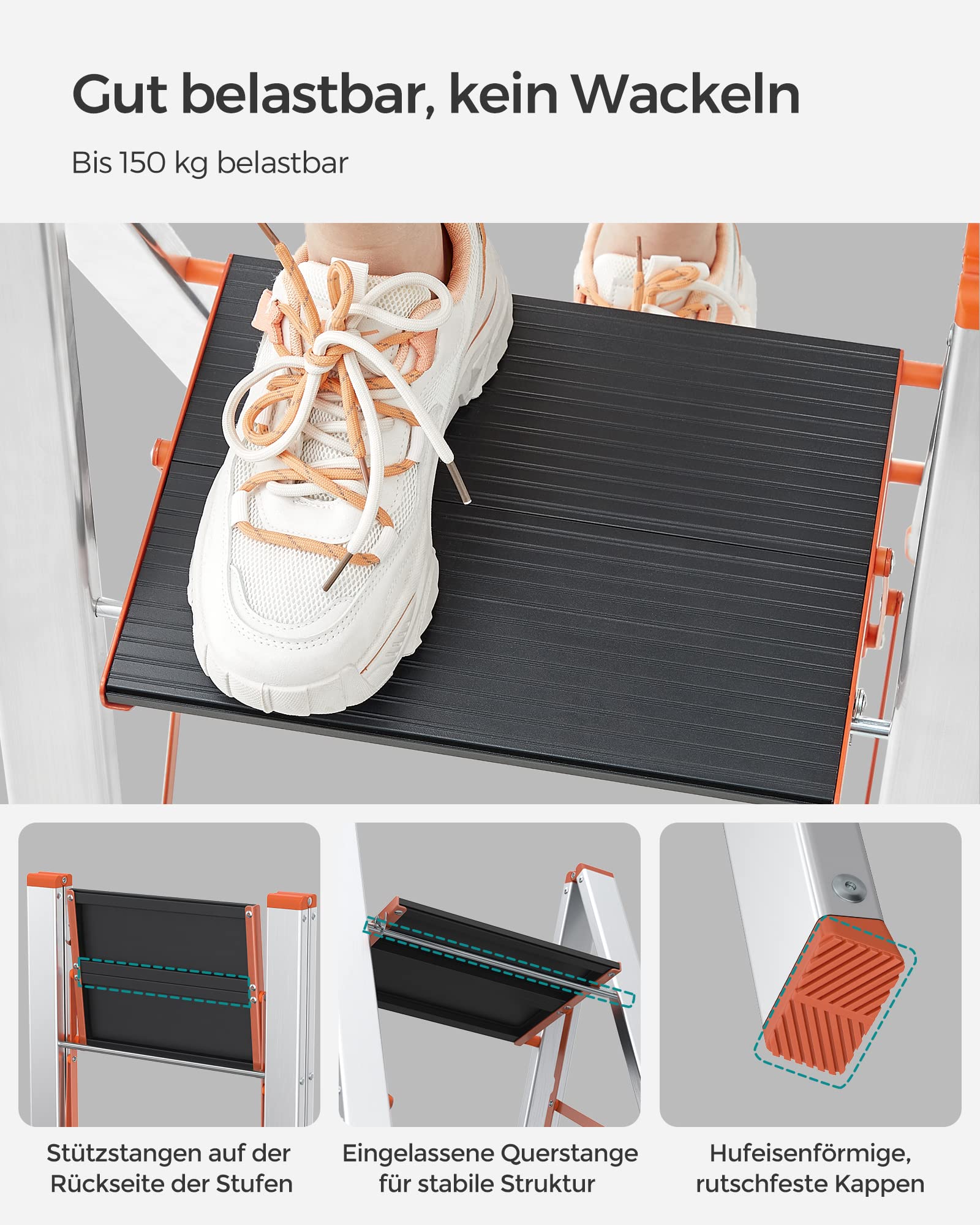 songmics-glt022b01-leiter-2-stufen-alu-silber-klappbar image 5