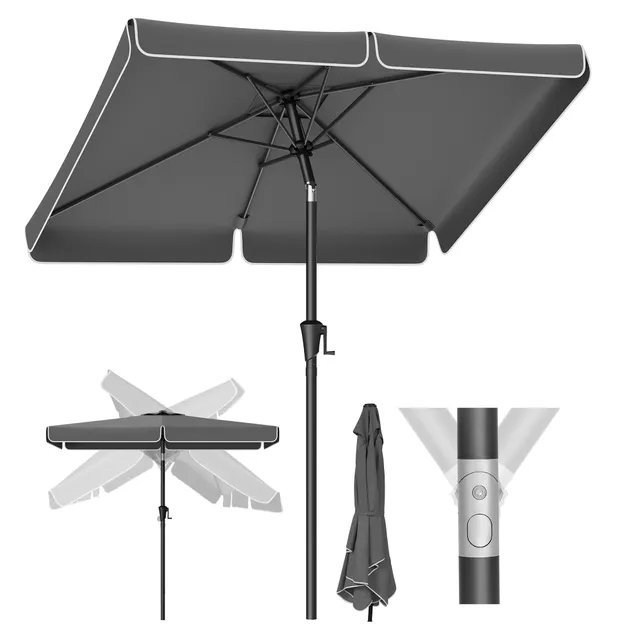 songmics-sonnenschirm-300-x-200-cm-upf-50-rechteckig-ohne-st-nder image 1