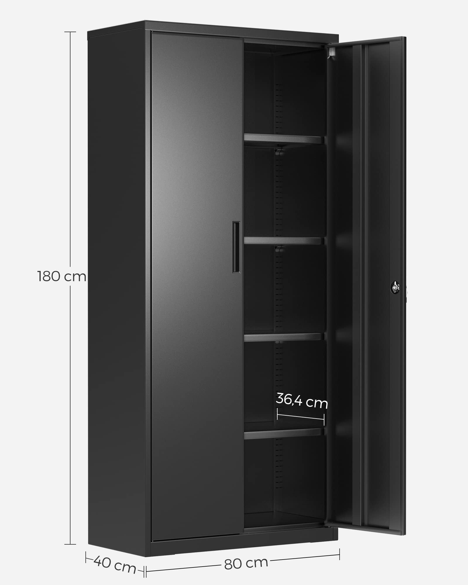 songmics-aktenschrank-metall-omc015b01-80x40x180-cm-mit-schloss image 3