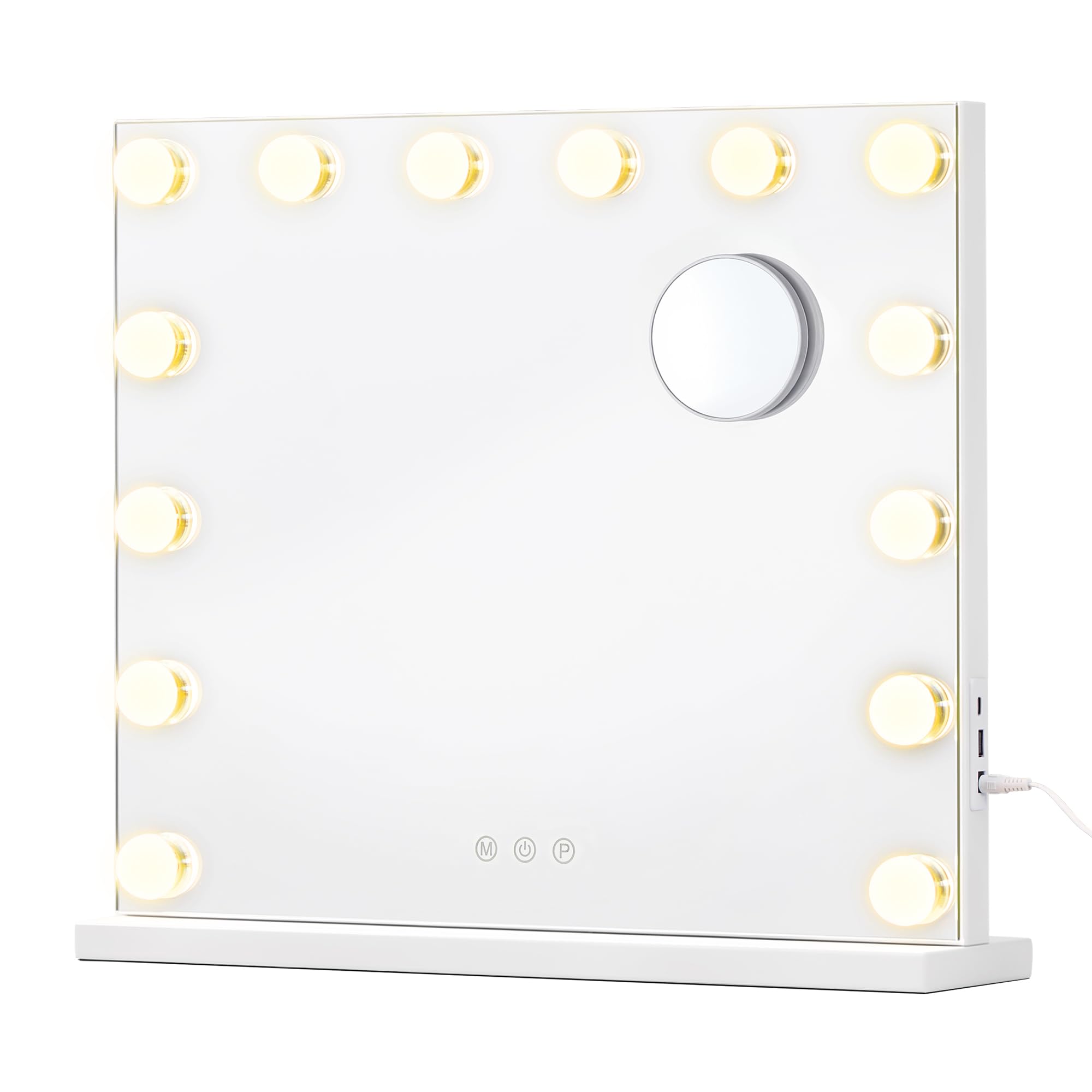 songmics-hollywood-schminkspiegel-mit-beleuchtung-15-leds-kosmetikspiegel-mattwe image 8