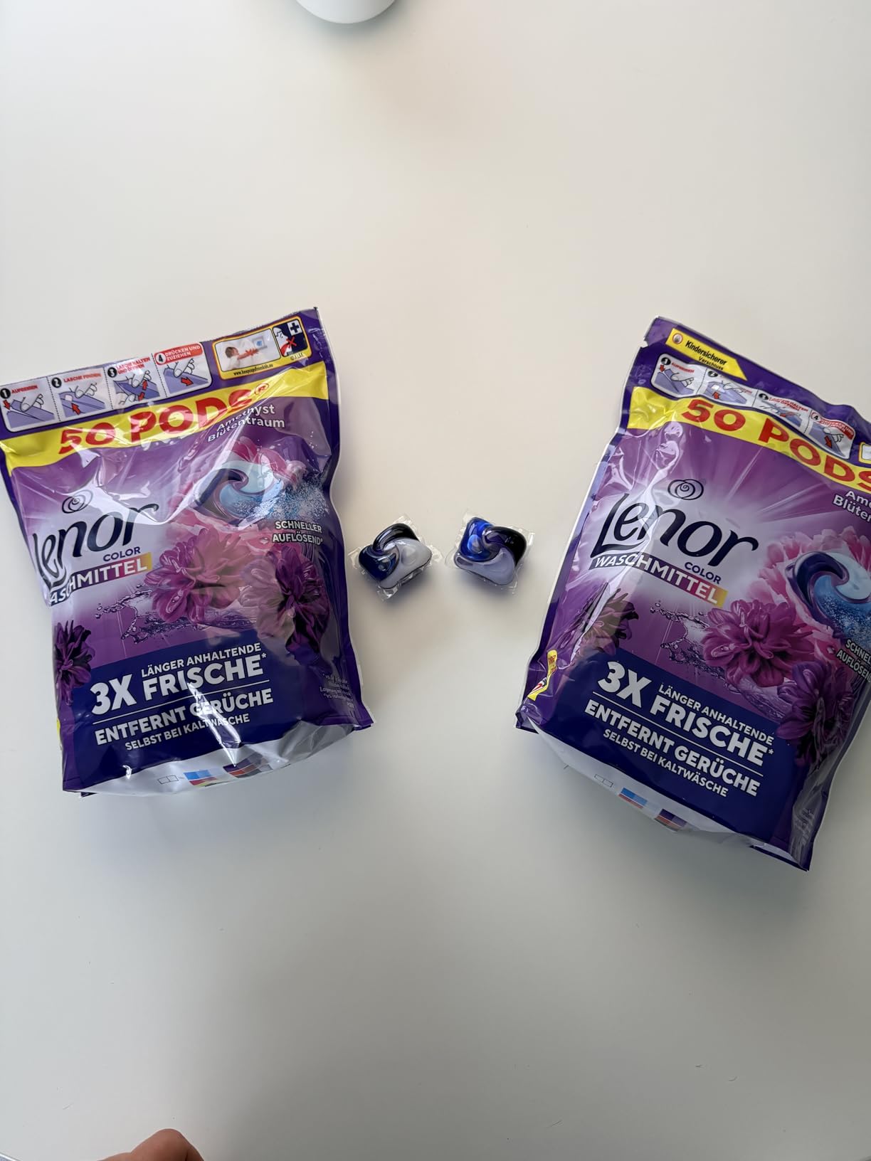 Duft top, ein Pod verklebt