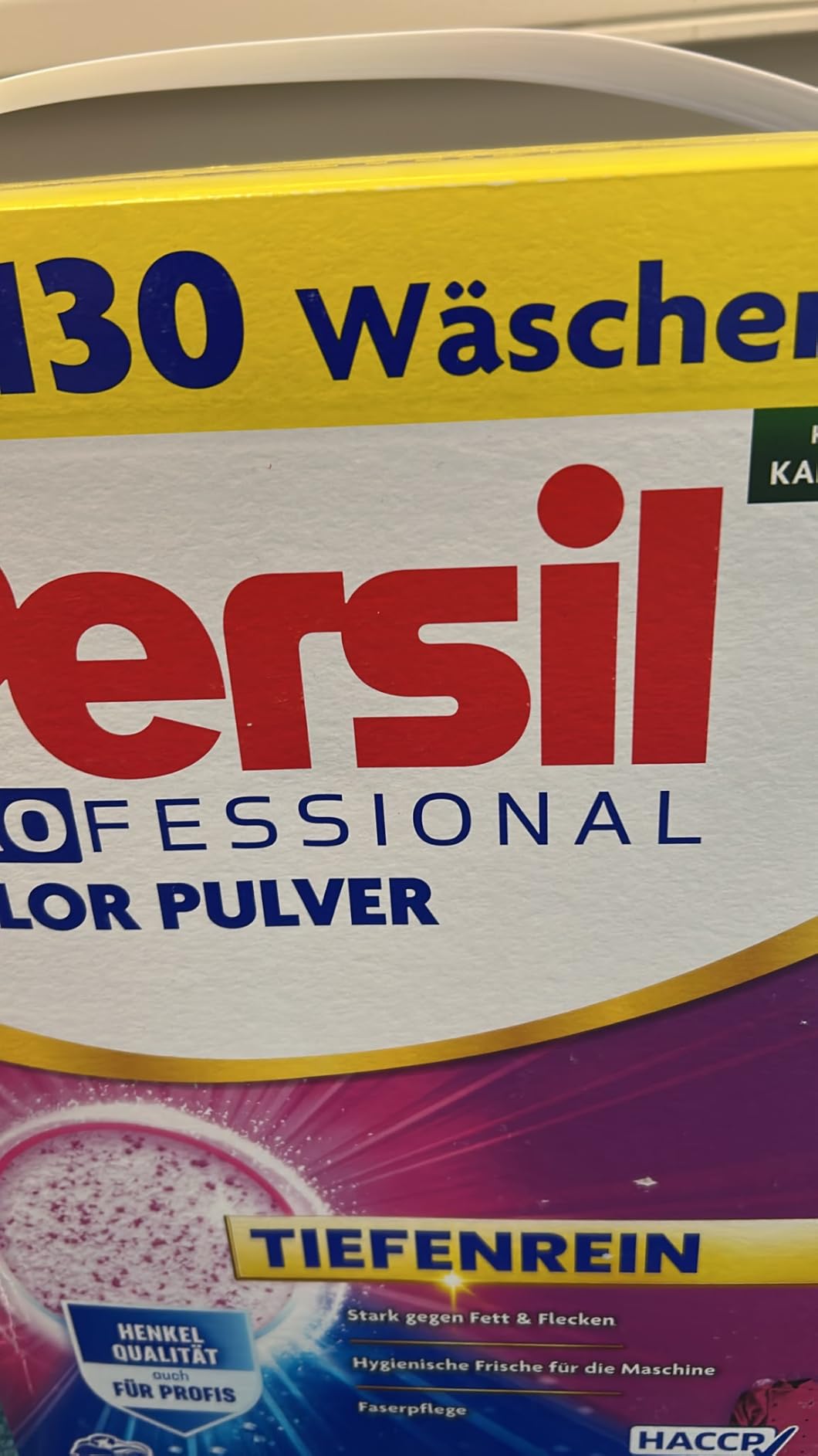 Endlich wieder saubere Wäsche