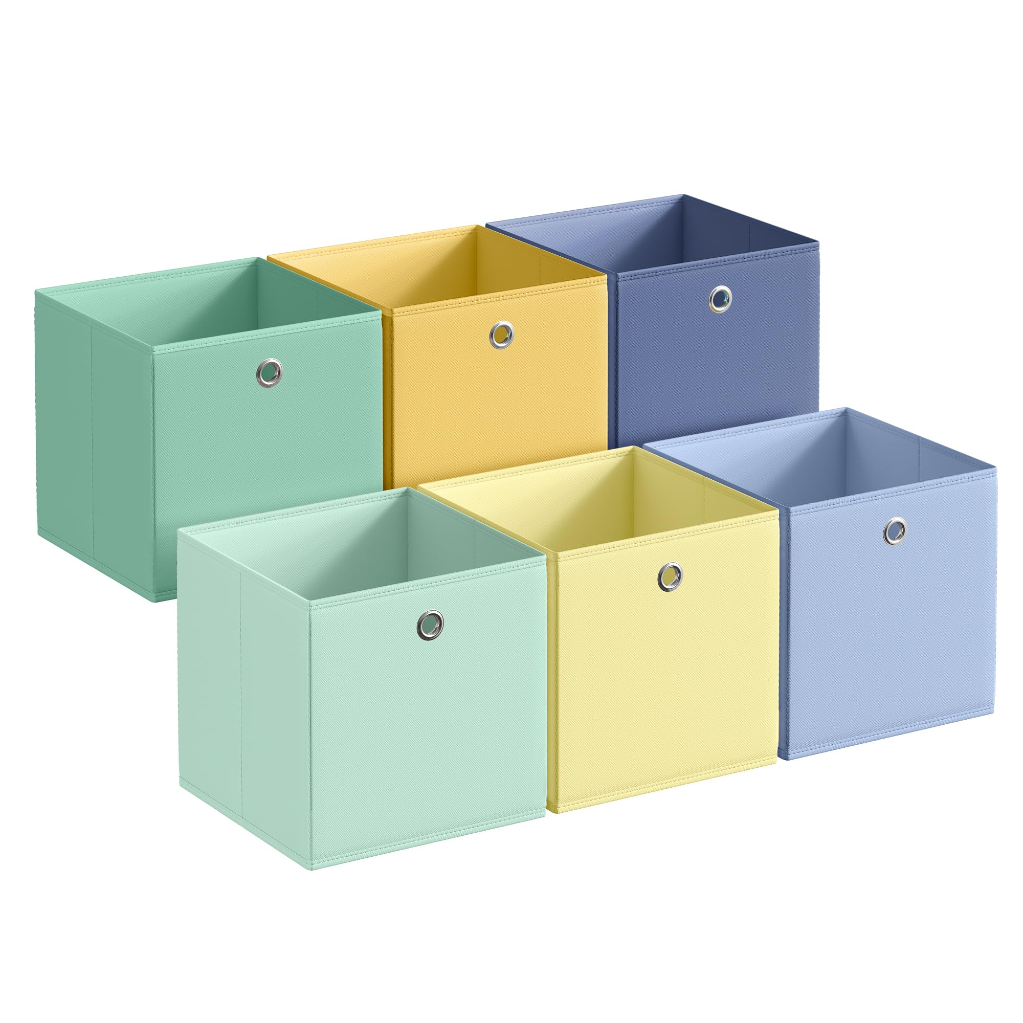 songmics-aufbewahrungsbox-rfb230xa08-6er-set-30-x-30-x-30-cm-bunt image 1