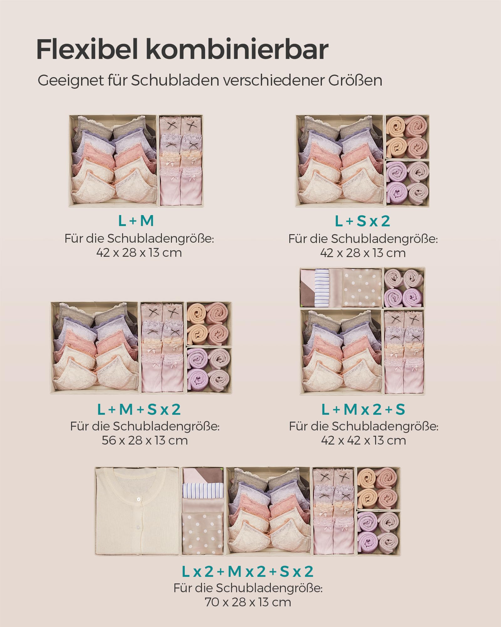 songmics-rdz006y01-schubladen-organizer-6er-set-sandbeige image 5