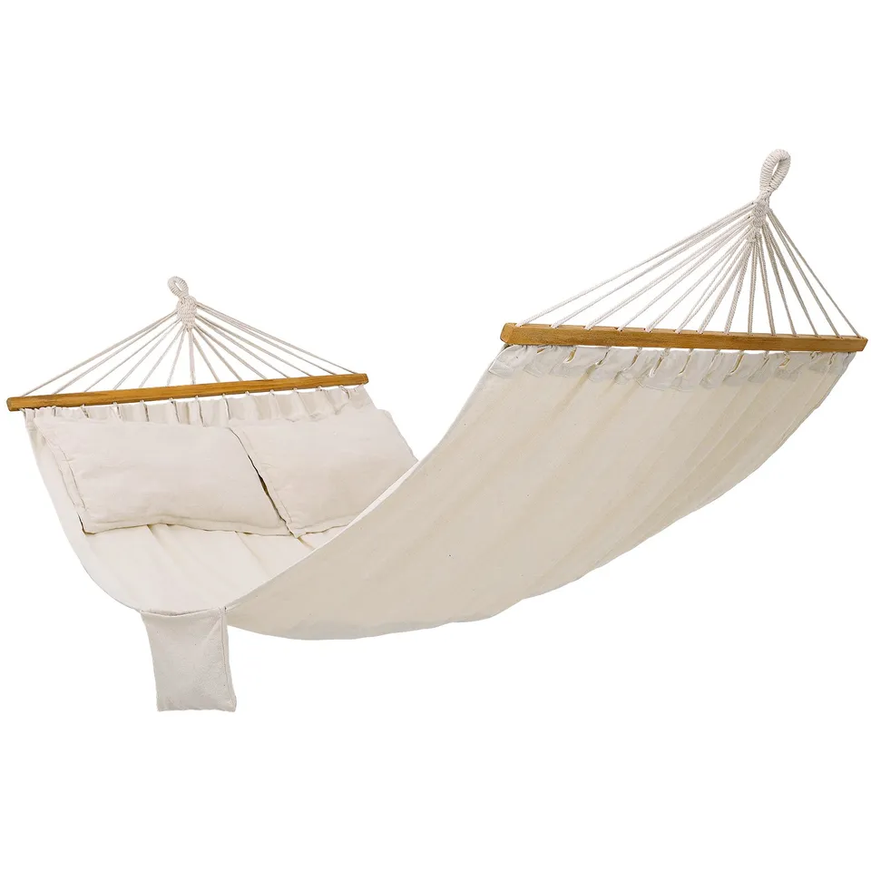 songmics-h-ngematte-gdc22m-outdoor-210-x-150-cm-mit-holzstangen-und-2-kissen-bei image 1