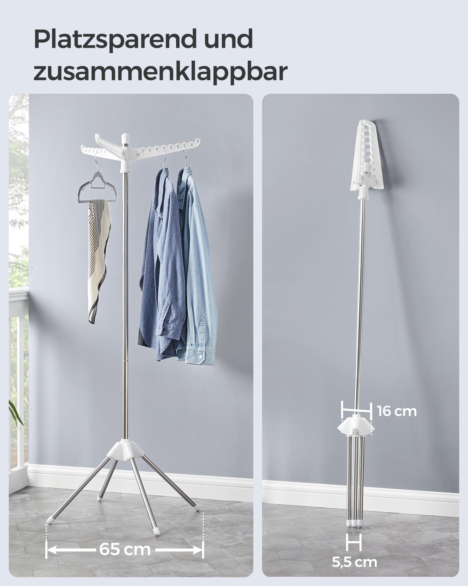 songmics-w-schest-nder-faltbar-edelstahl-mit-3-drehbaren-armen-f-r-27-b-gel image 3