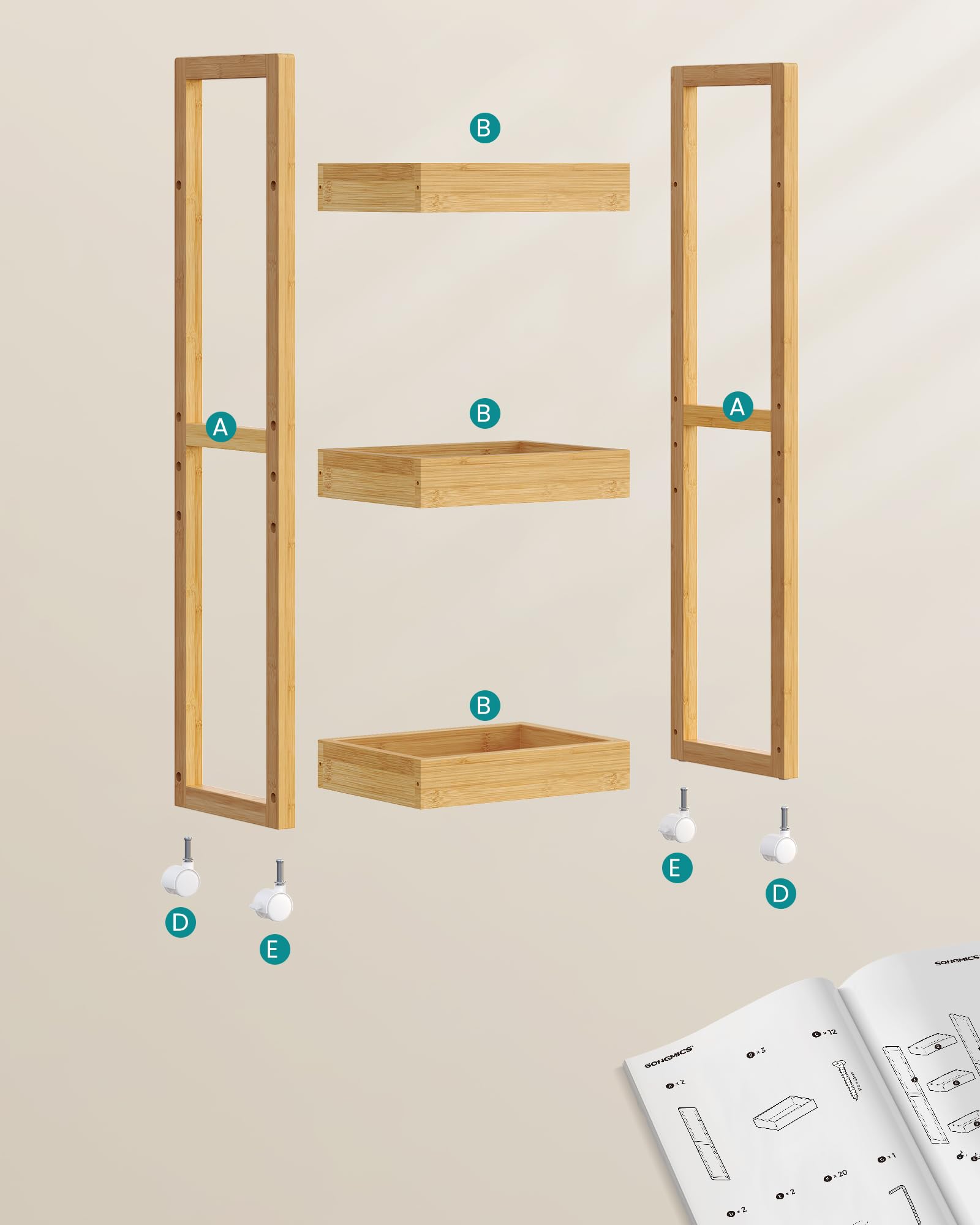songmics-rollwagen-bcb083n01-badregal-mit-3-ebenen-20-x-30-x-80-cm-naturbeige image 6